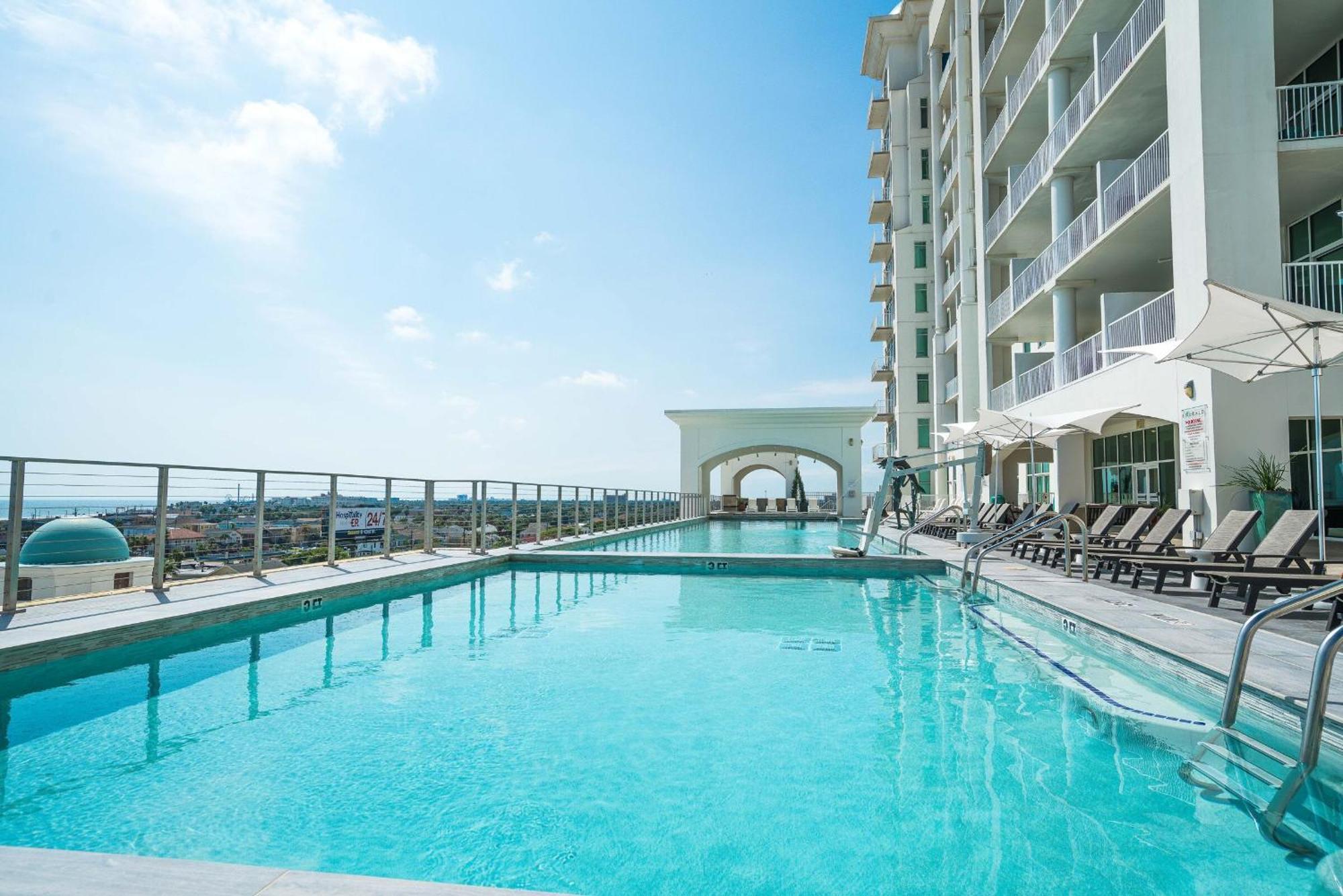 Sea It All Infinity Pool Ocean Views Steps From The Beach - A Perfect Romantic Getaway Galveston Zewnętrze zdjęcie